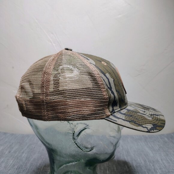 Leupold Optics Trucker Hat Cap Snap Back Tree Bark Camo Mesh Hunting Work Men's - Picture 7 of 12